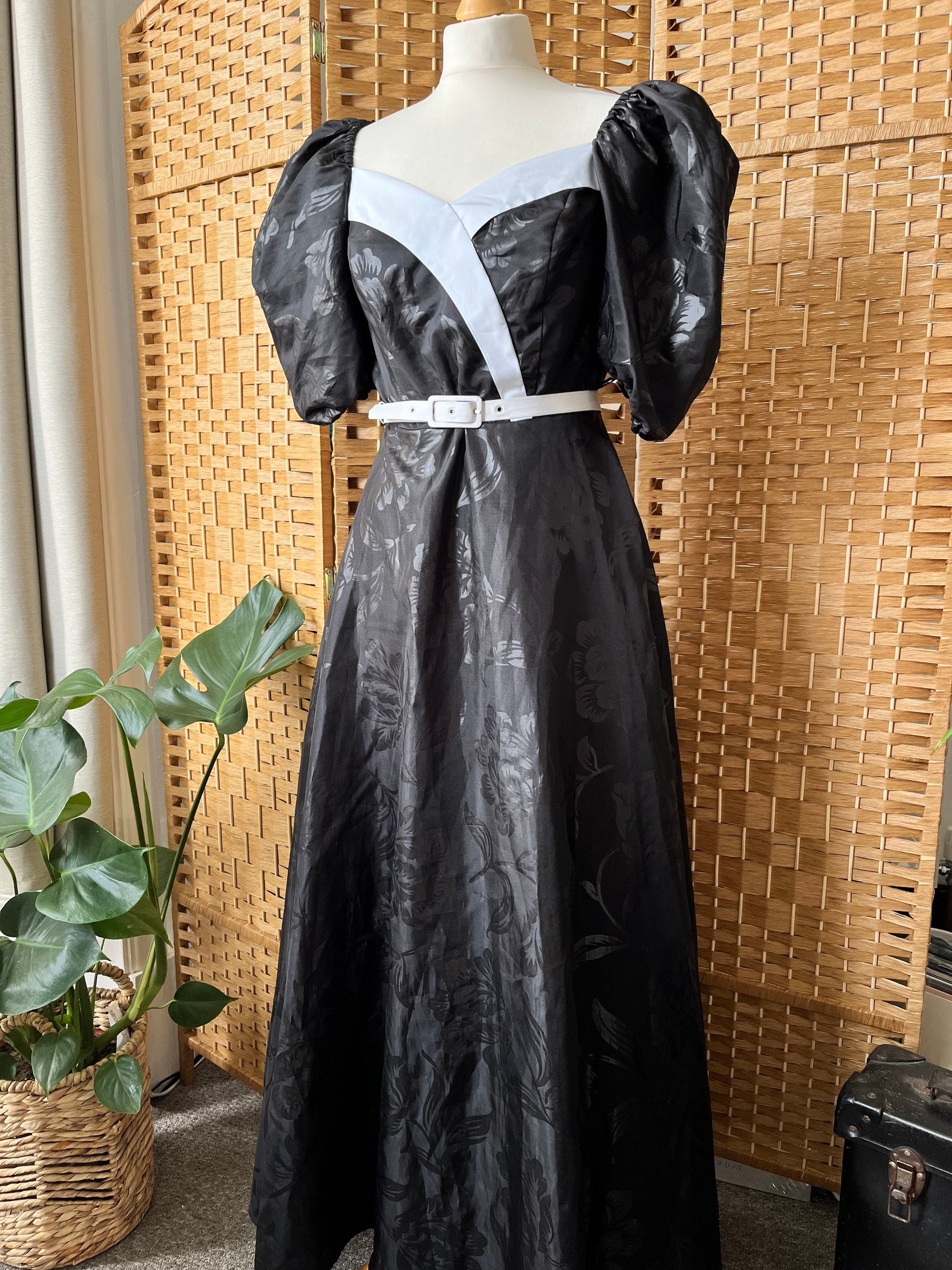 80s prom dress size hot sale 10