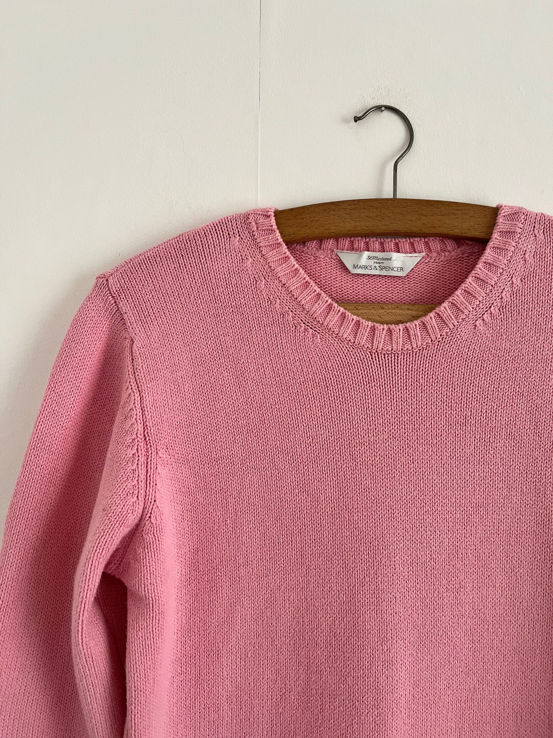 Millennial 2025 pink sweater